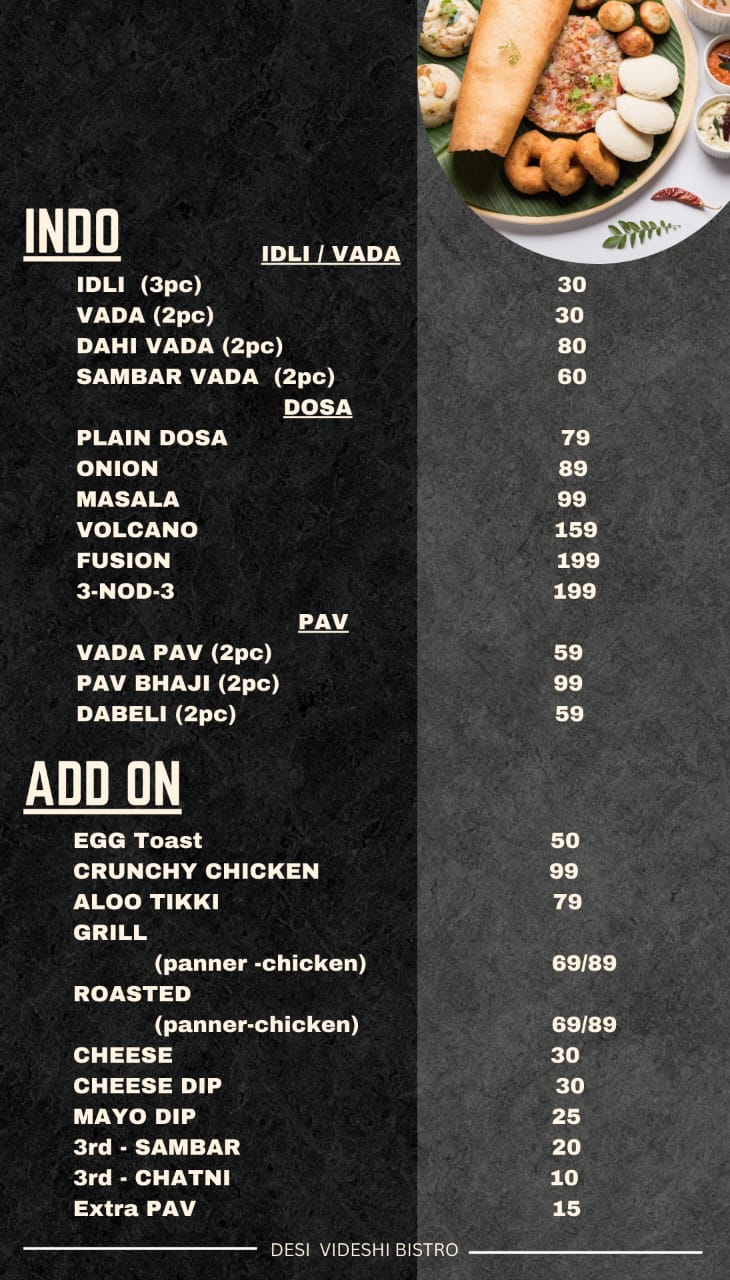 Menu Page 3