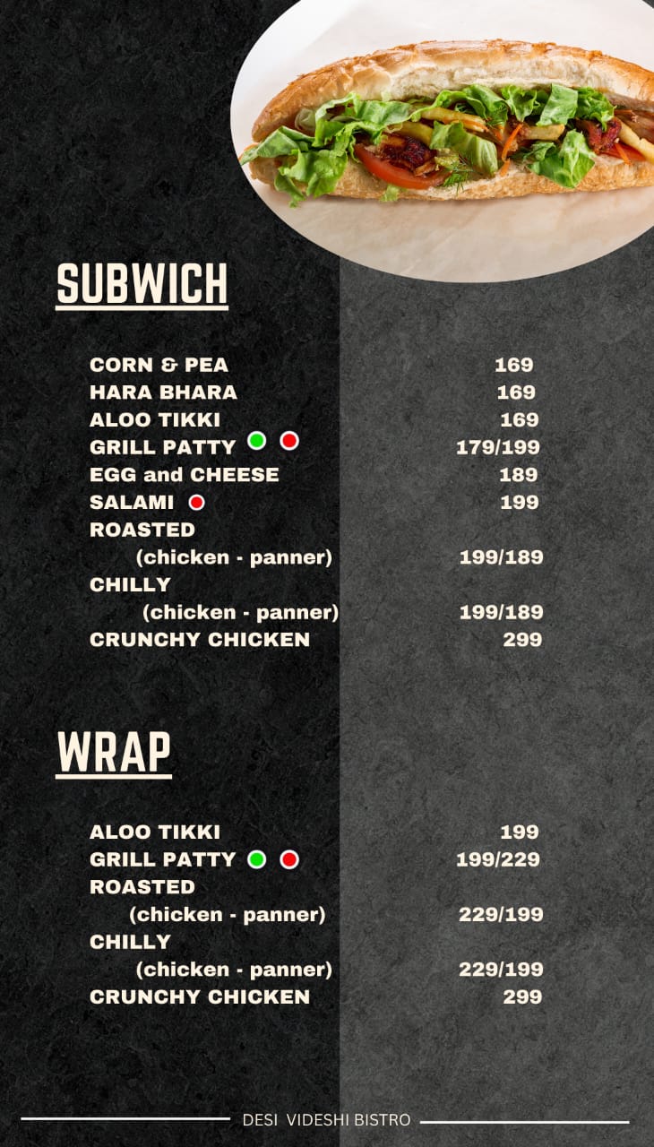 Menu Page 6